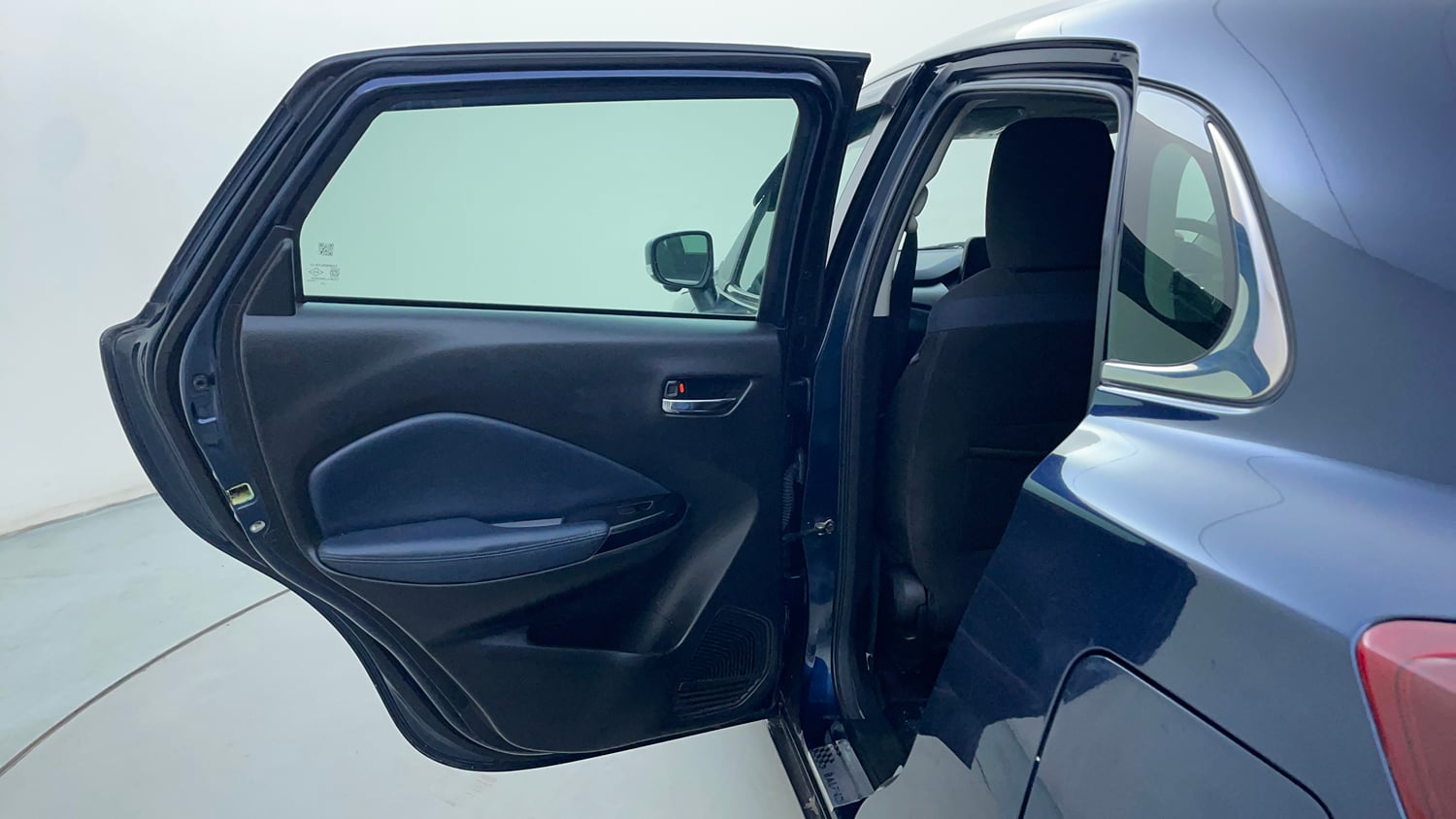 Used 2022 Maruti Suzuki Baleno Alpha AGS Petrol Automatic interior LEFT REAR DOOR OPEN VIEW