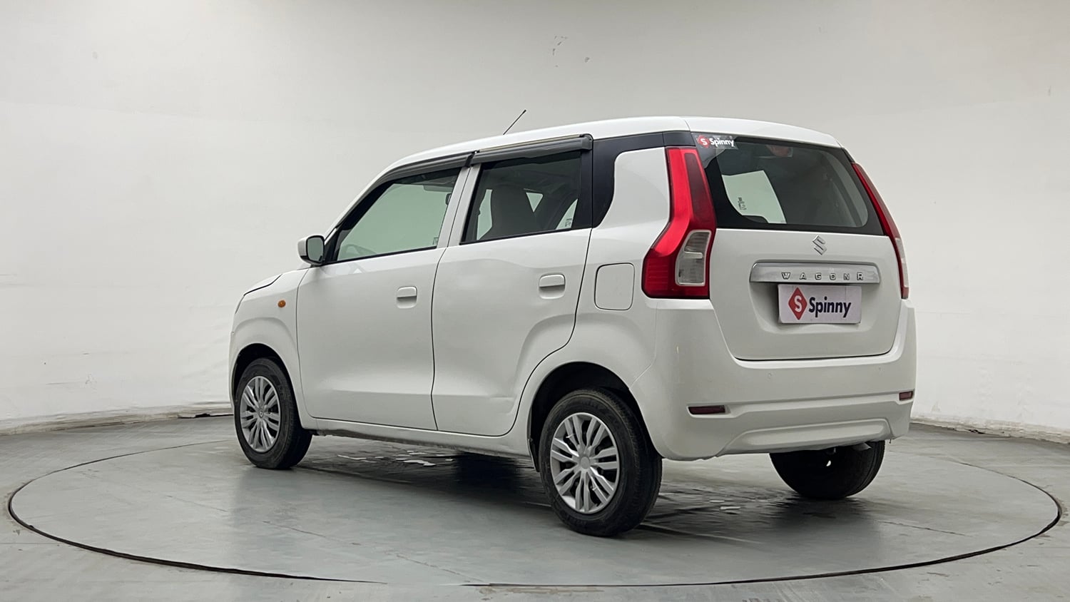 Used 2022 Maruti Suzuki Wagon R 1.0 VXi (O) 1.0 Petrol Manual exterior LEFT REAR CORNER VIEW