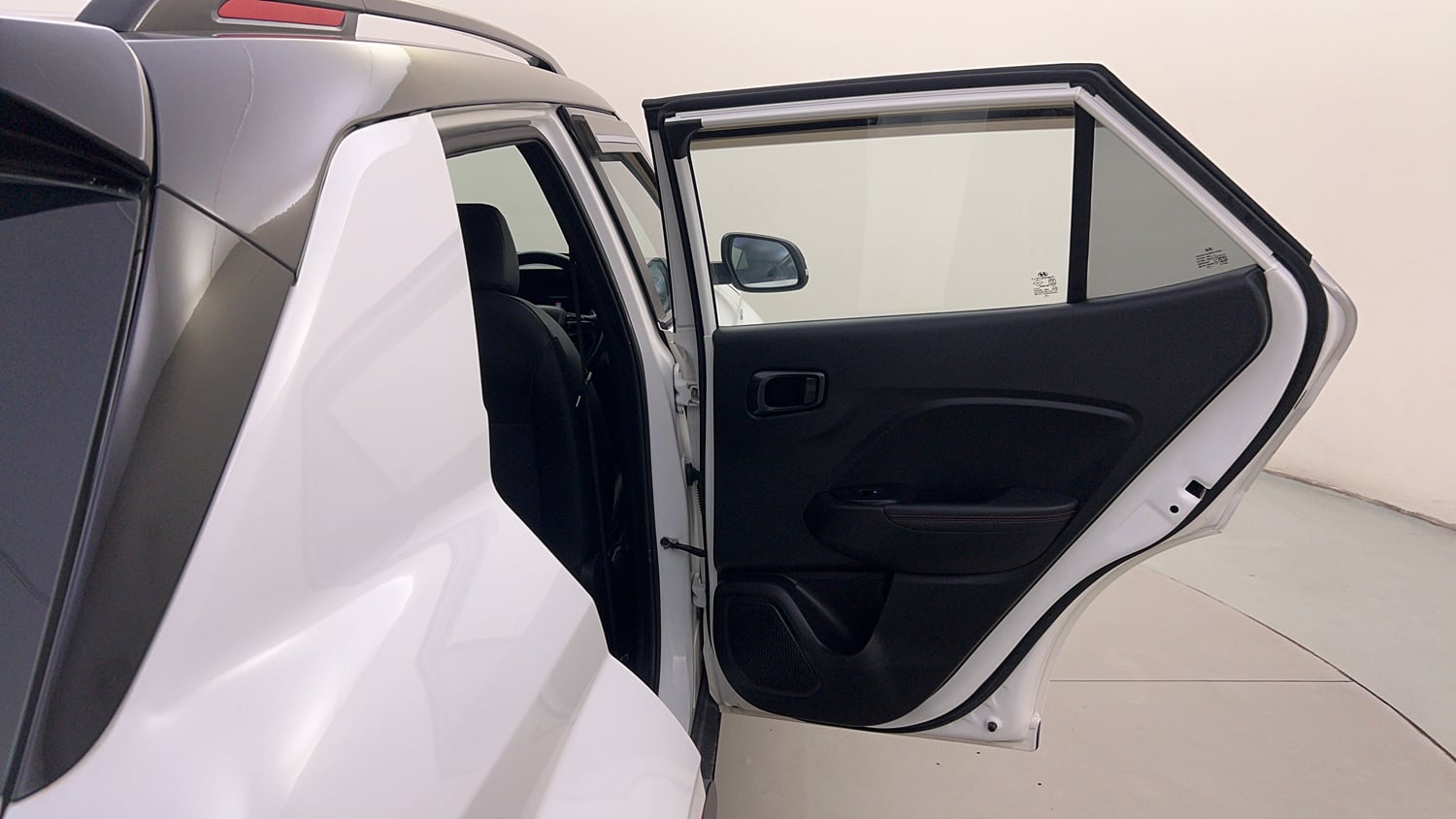 Used 2023 Hyundai Venue N-Line N6 DCT Dual Tone Petrol Automatic interior RIGHT REAR DOOR OPEN VIEW