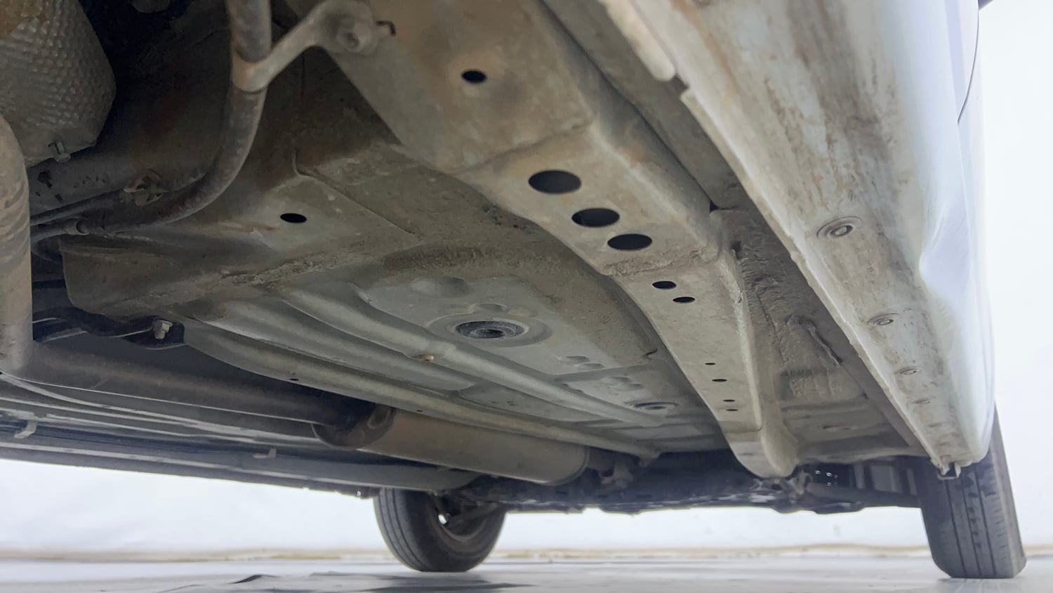 Used 2025 Maruti Suzuki Celerio VXi Petrol Manual extra REAR RIGHT UNDERBODY VIEW