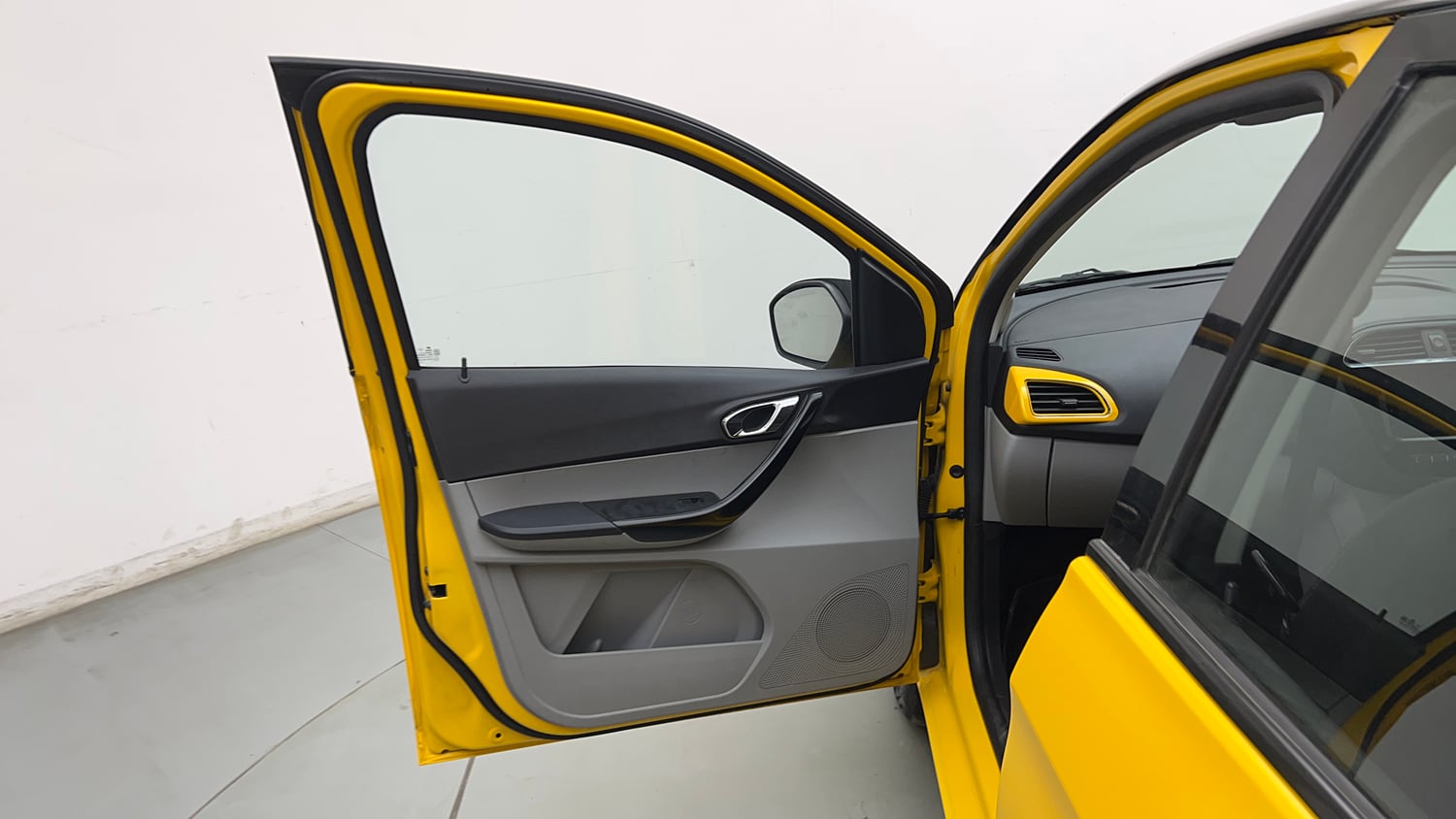 Used 2020 Tata Tiago XZA Plus Petrol Automatic interior LEFT FRONT DOOR OPEN VIEW