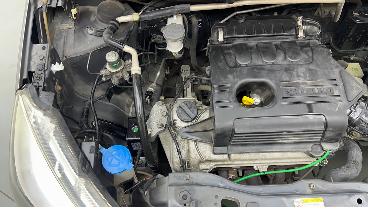 Used 2017 Maruti Suzuki Celerio ZXi AMT Petrol Automatic engine ENGINE RIGHT SIDE VIEW