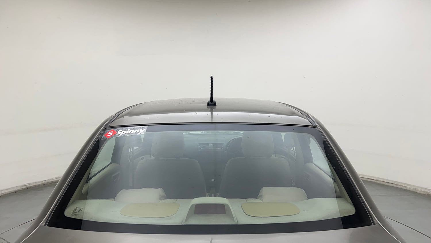 Used 2015 Maruti Suzuki Swift Dzire LXI (O) Petrol Manual exterior BACK WINDSHIELD VIEW