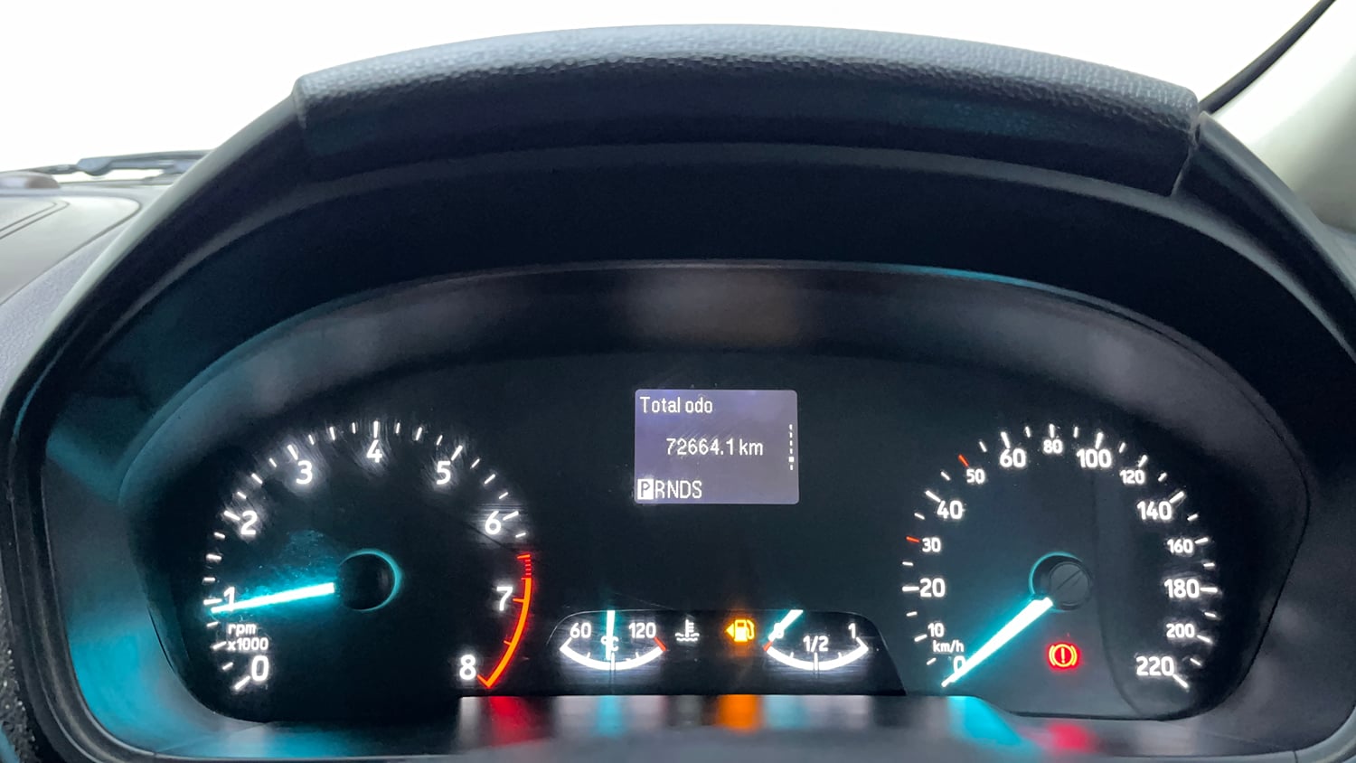 Used 2019 Ford EcoSport Titanium + 1.5L Ti-VCT AT Petrol Automatic interior CLUSTERMETER VIEW