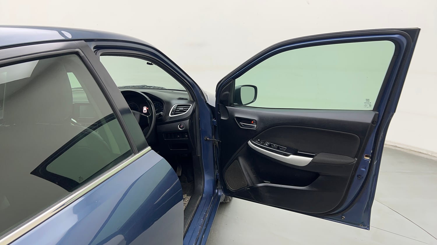Used 2018 Maruti Suzuki Baleno Zeta 1.2 AT Petrol Automatic interior RIGHT FRONT DOOR OPEN VIEW
