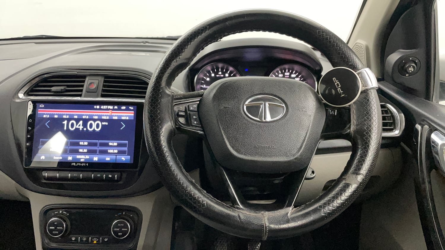 Used 2019 Tata Tiago Revotron XZ Plus Dual Tone Petrol Manual interior STEERING VIEW
