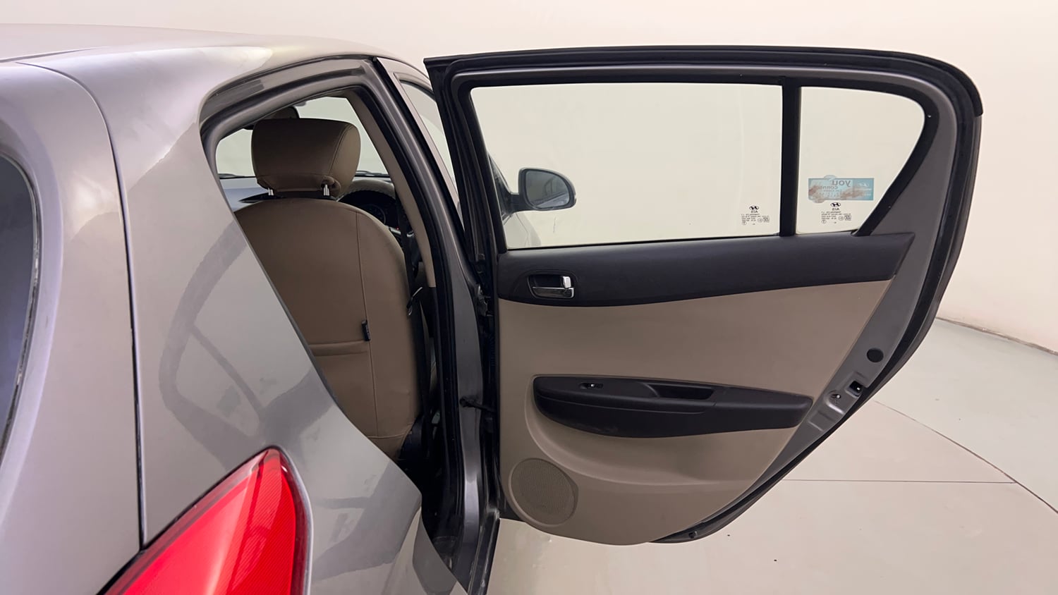 Used 2012 Hyundai i20 Sportz 1.2 Petrol Manual interior RIGHT REAR DOOR OPEN VIEW