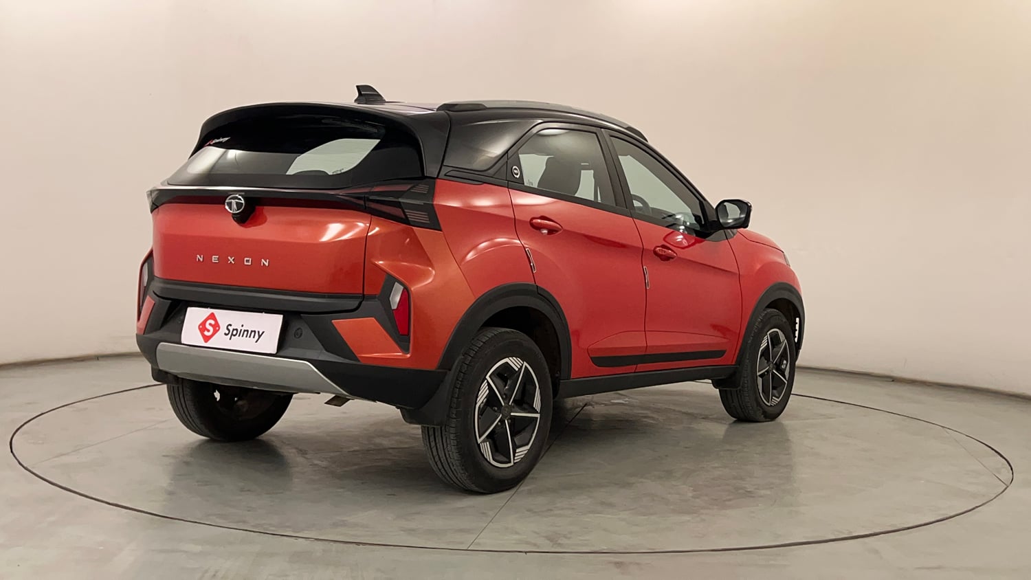 Used 2025 Tata Nexon Fearless Plus S 1.5 Revotorq Diesel 6MT DT Diesel Manual exterior RIGHT REAR CORNER VIEW