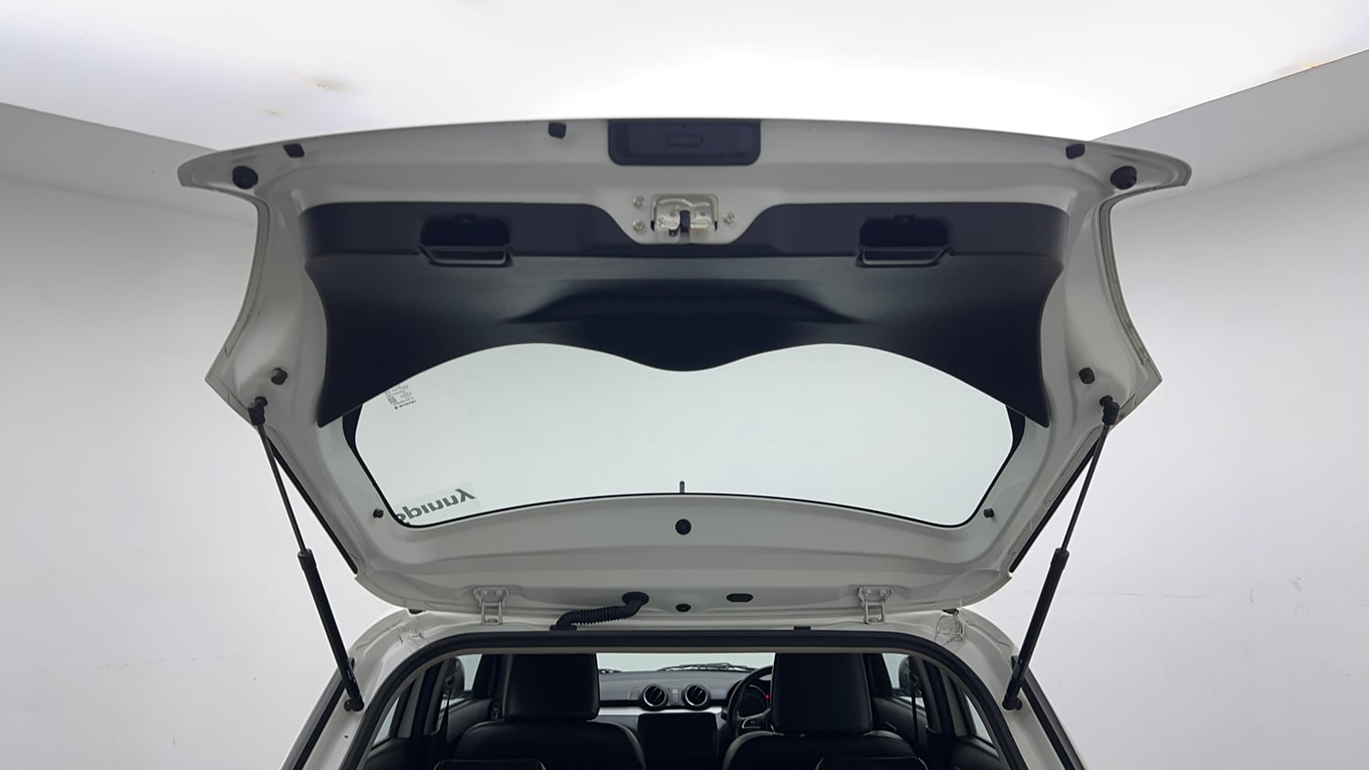 Used 2022 Maruti Suzuki Swift VXi Petrol Manual interior DICKY DOOR OPEN VIEW