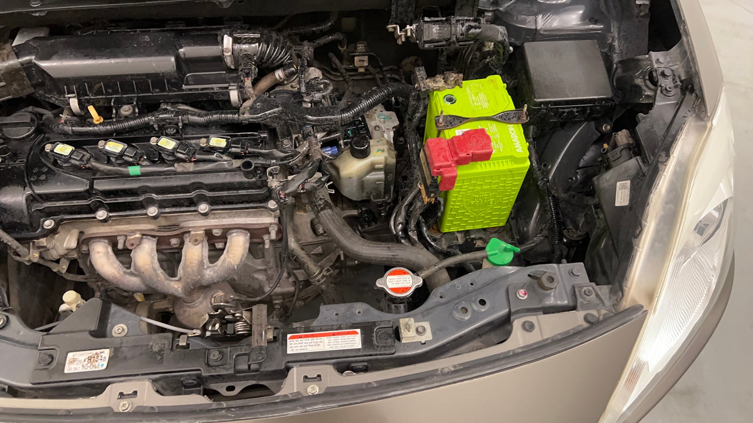 Used 2017 Maruti Suzuki Dzire ZXi AMT Petrol Automatic engine ENGINE LEFT SIDE VIEW