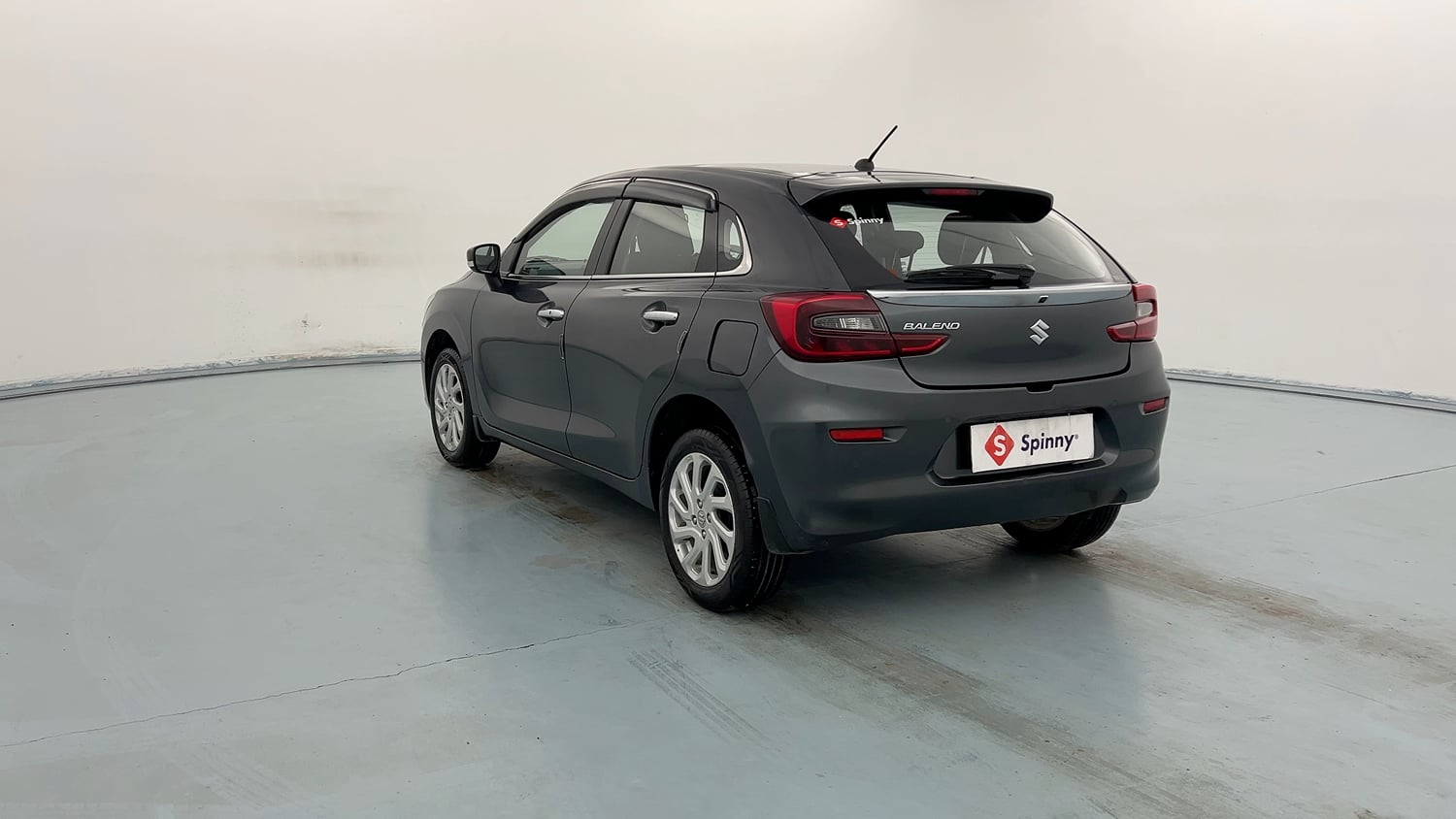 Used 2024 Maruti Suzuki Baleno Zeta MT Petrol Manual exterior LEFT REAR CORNER VIEW