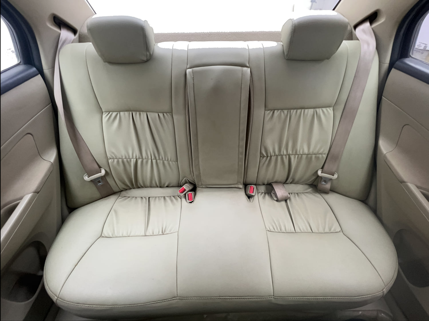 Used 2012 Maruti Suzuki Swift Dzire VXI Petrol Manual interior REAR SEAT CONDITION VIEW