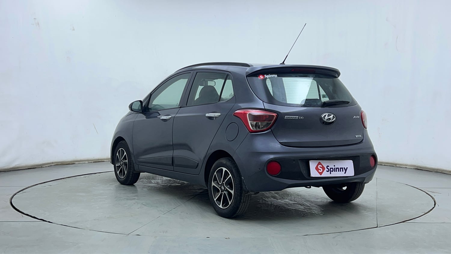Used 2018 Hyundai Grand i10 Asta U2 1.2 CRDi Diesel Manual exterior LEFT REAR CORNER VIEW