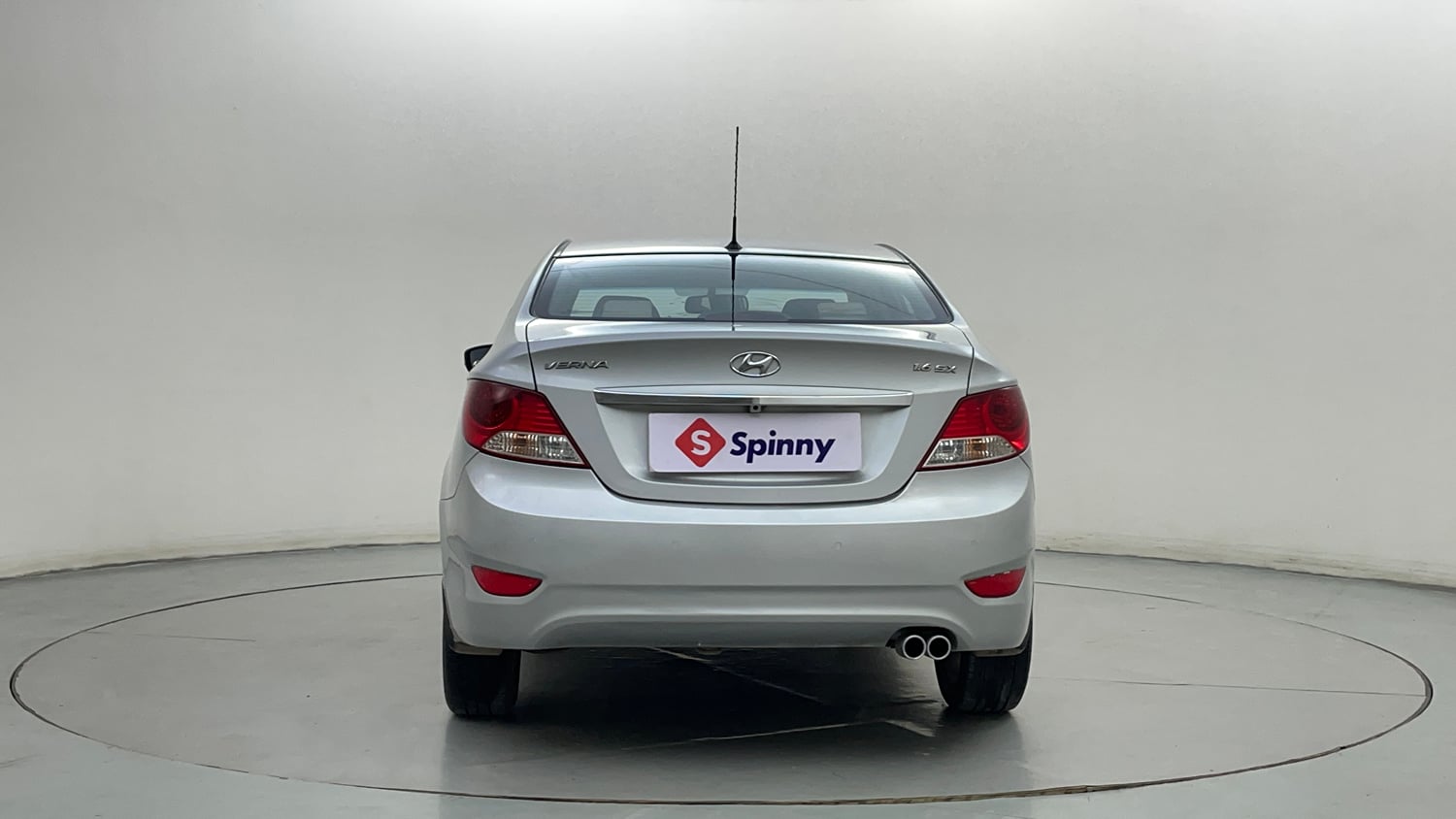Used 2014 Hyundai Verna Fluidic 1.6 VTVT SX Petrol Manual exterior BACK VIEW