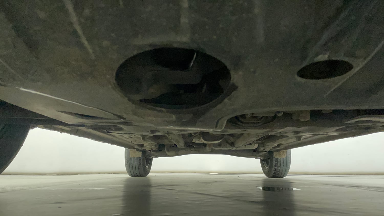 Used 2020 Hyundai Creta SX (O) 1.5 Petrol IVT Petrol Automatic extra FRONT LEFT UNDERBODY VIEW