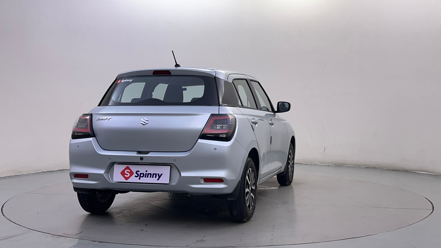 Used 2026 Maruti Suzuki Swift VXi (O) Petrol Manual exterior RIGHT REAR CORNER VIEW