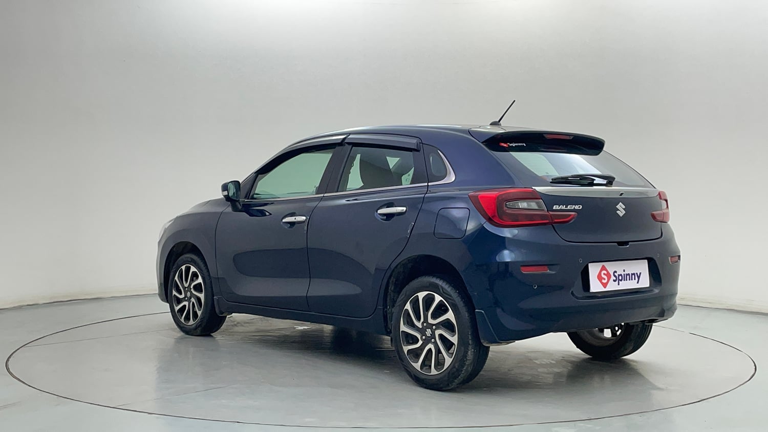 Used 2022 Maruti Suzuki Baleno Alpha AGS Petrol Automatic exterior LEFT REAR CORNER VIEW