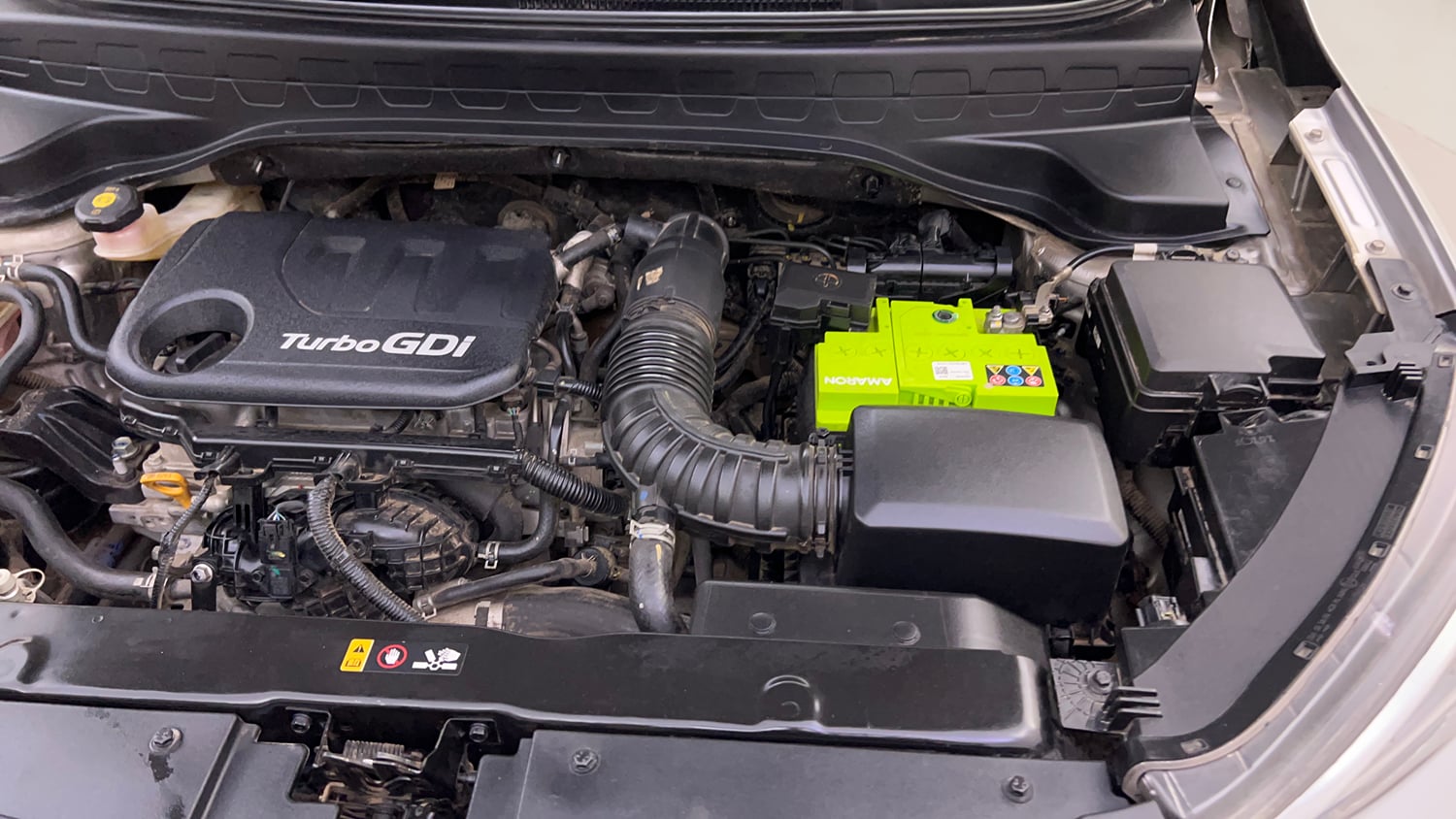 Used 2022 Kia Sonet GTX Plus 1.0 DCT Petrol Automatic engine ENGINE LEFT SIDE VIEW