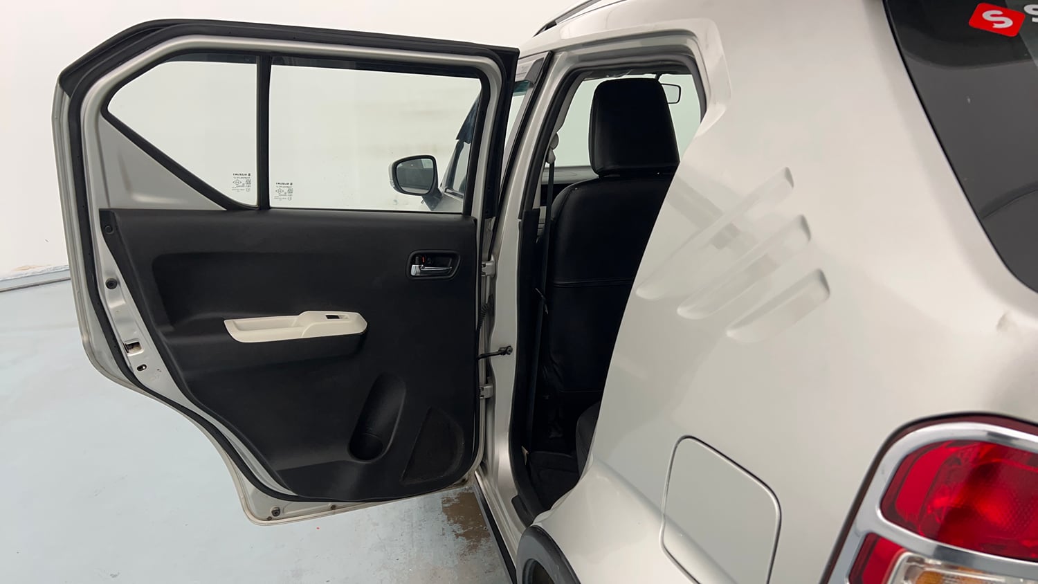 Used 2023 Maruti Suzuki Ignis Zeta 1.2 MT Petrol Manual interior LEFT REAR DOOR OPEN VIEW