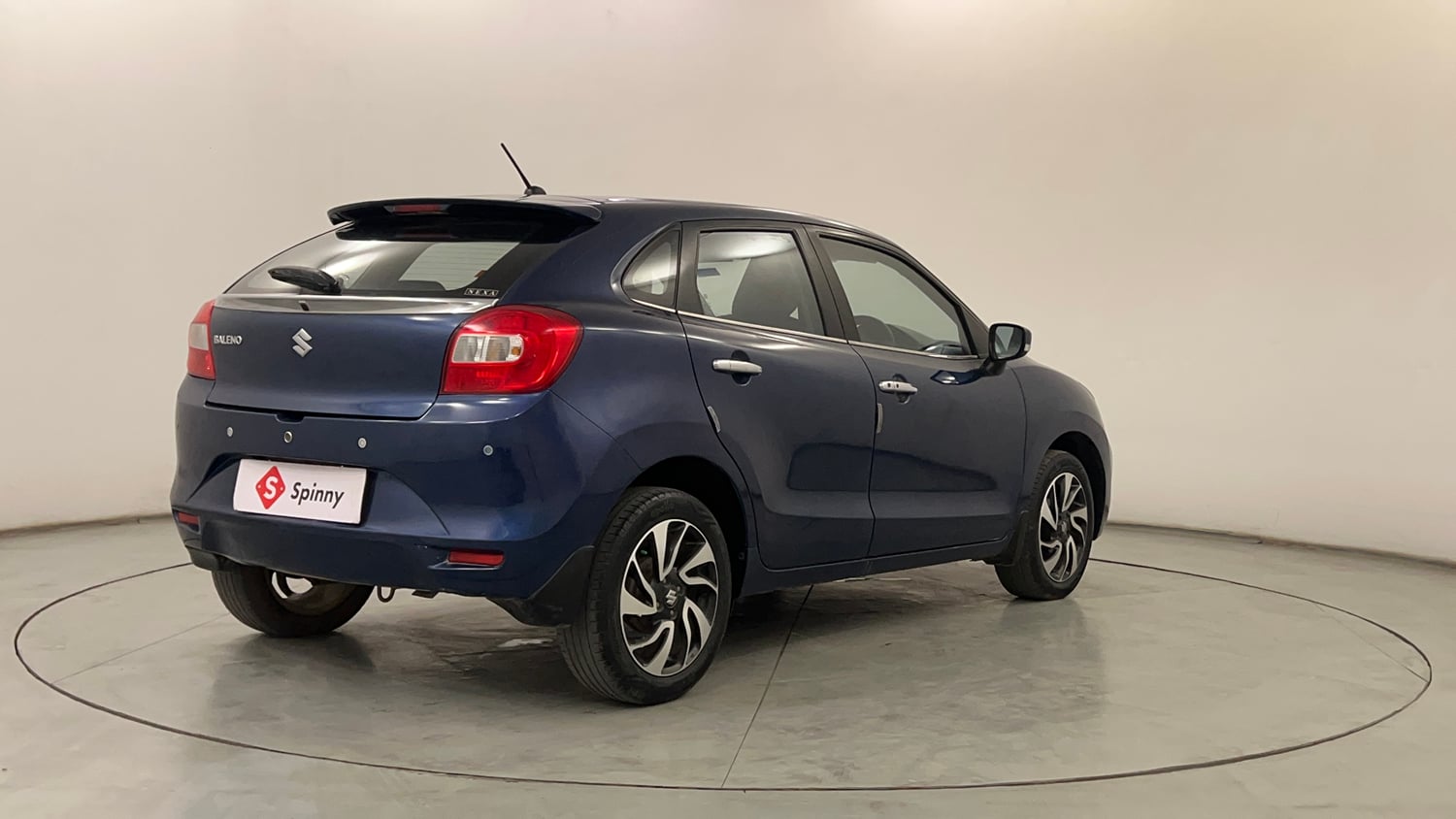 Used 2021 Maruti Suzuki Baleno Zeta Petrol Manual exterior RIGHT REAR CORNER VIEW