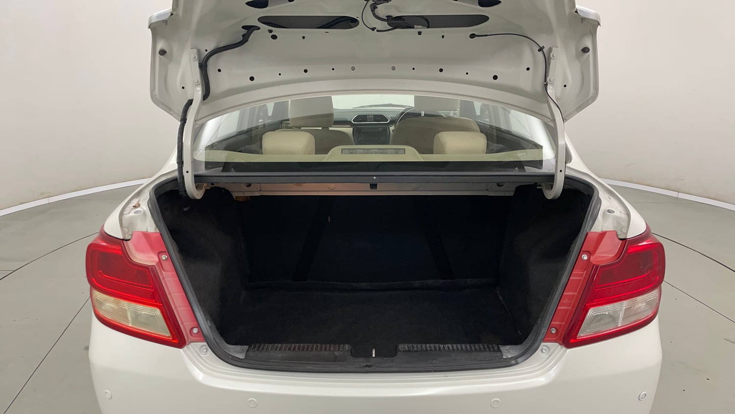 Used 2019 Maruti Suzuki Dzire VXi AMT Petrol Automatic interior DICKY INSIDE VIEW