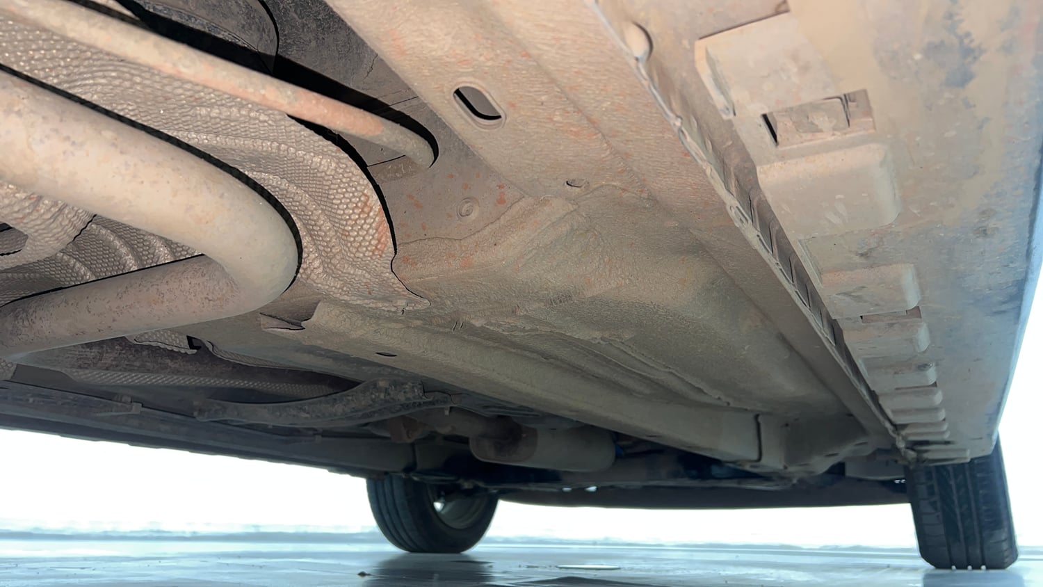 Used 2018 Ford Freestyle Titanium 1.2 Ti-VCT Petrol Manual extra REAR RIGHT UNDERBODY VIEW