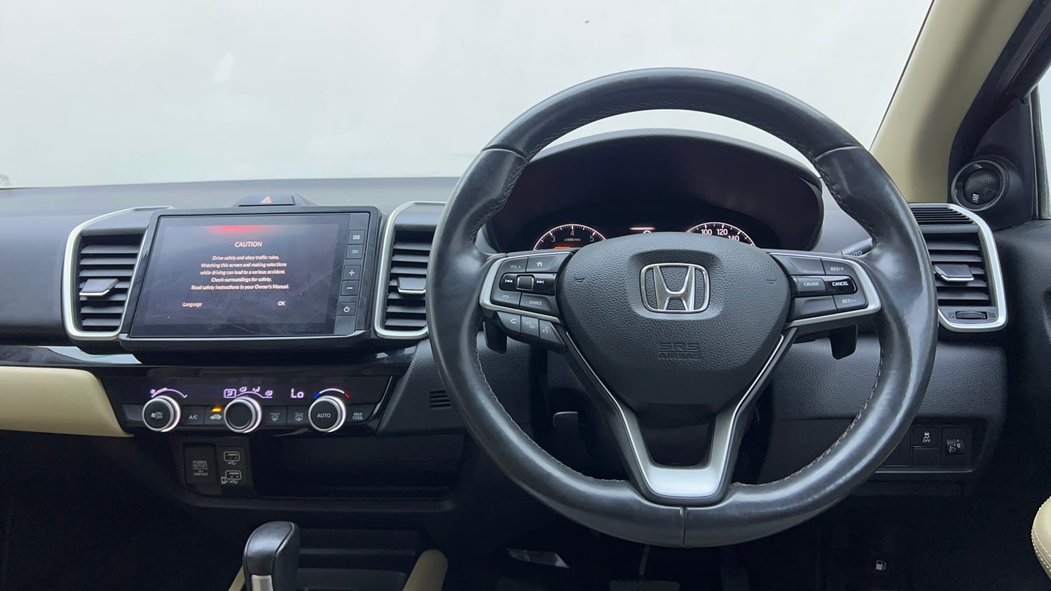 Used 2022 Honda City VX CVT Petrol Petrol Automatic interior STEERING VIEW