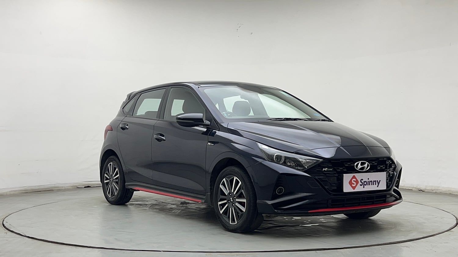 Used 2022 Hyundai i20 N Line N8 1.0 Turbo DCT Petrol Automatic exterior RIGHT FRONT CORNER VIEW
