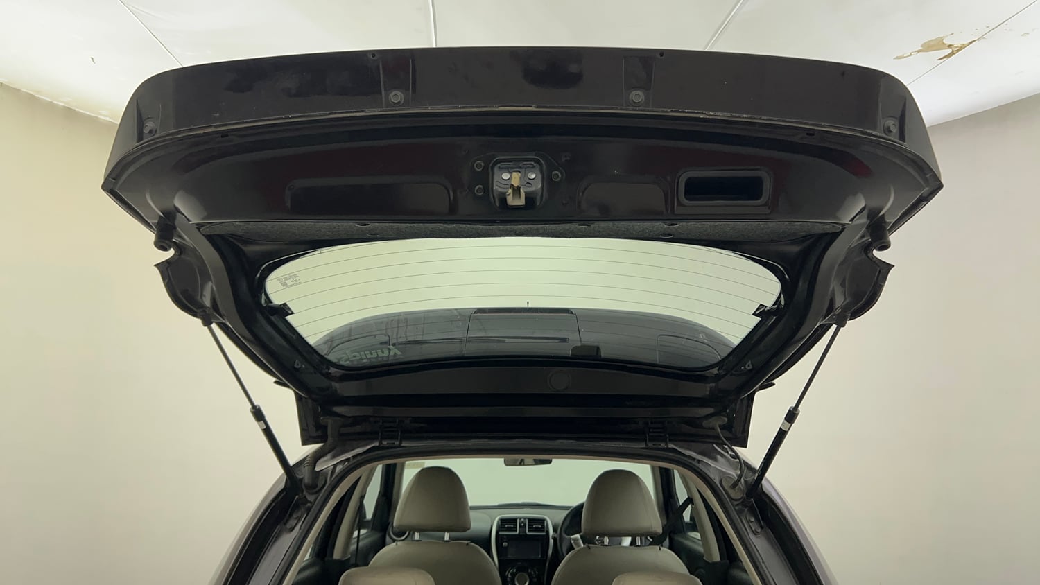 Used 2019 Nissan Micra XV CVT Petrol Automatic interior DICKY DOOR OPEN VIEW