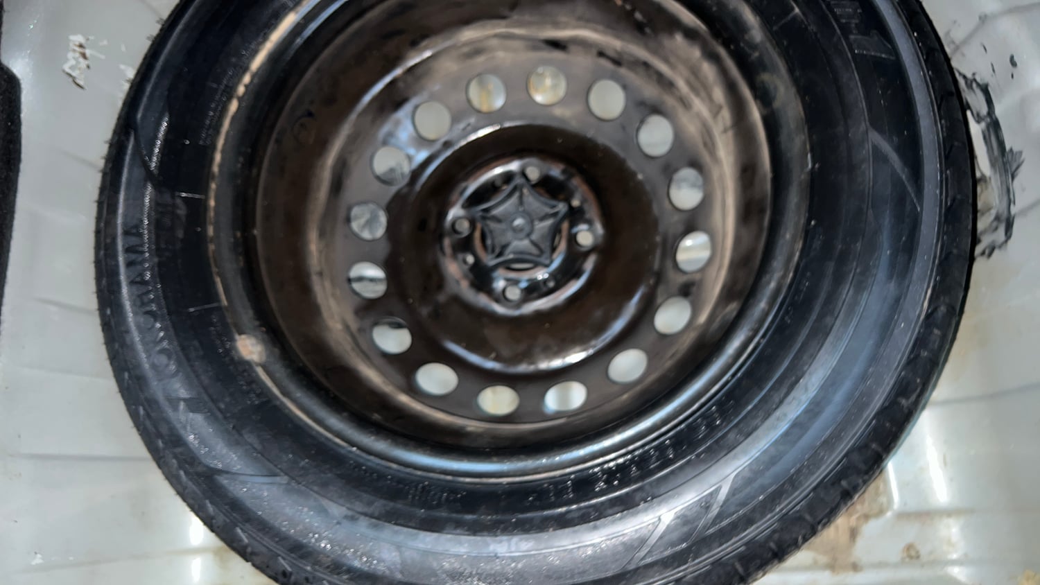 Used 2023 Tata Punch Pure MT Petrol Manual tyres SPARE TYRE VIEW
