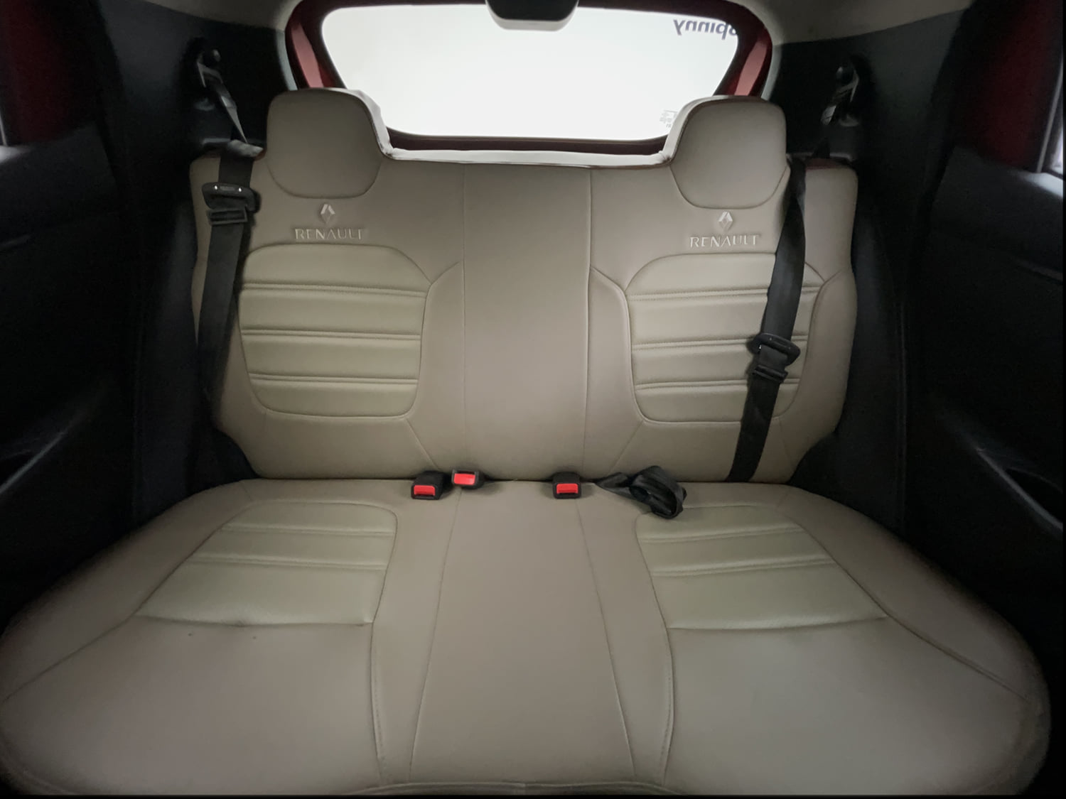Used 2016 Renault Kwid RXT Petrol Manual interior REAR SEAT CONDITION VIEW