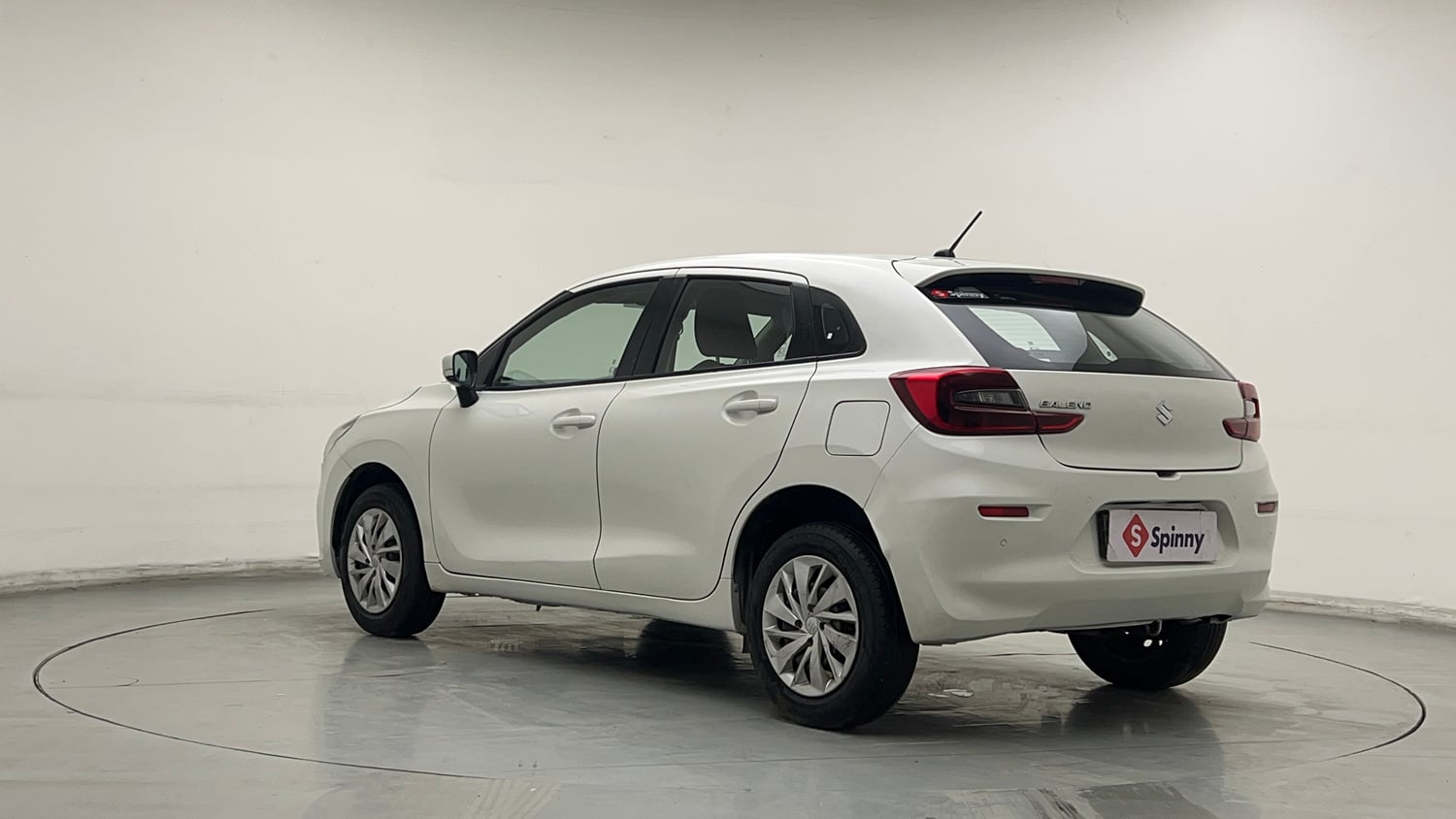 Used 2023 Maruti Suzuki Baleno Delta AGS Petrol Automatic exterior LEFT REAR CORNER VIEW