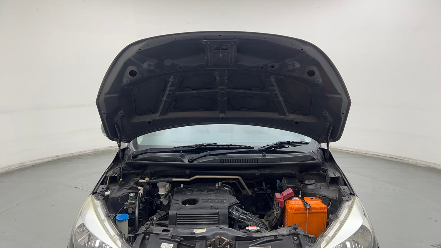Used 2017 Maruti Suzuki Celerio ZXi AMT Petrol Automatic engine ENGINE & BONNET OPEN FRONT VIEW