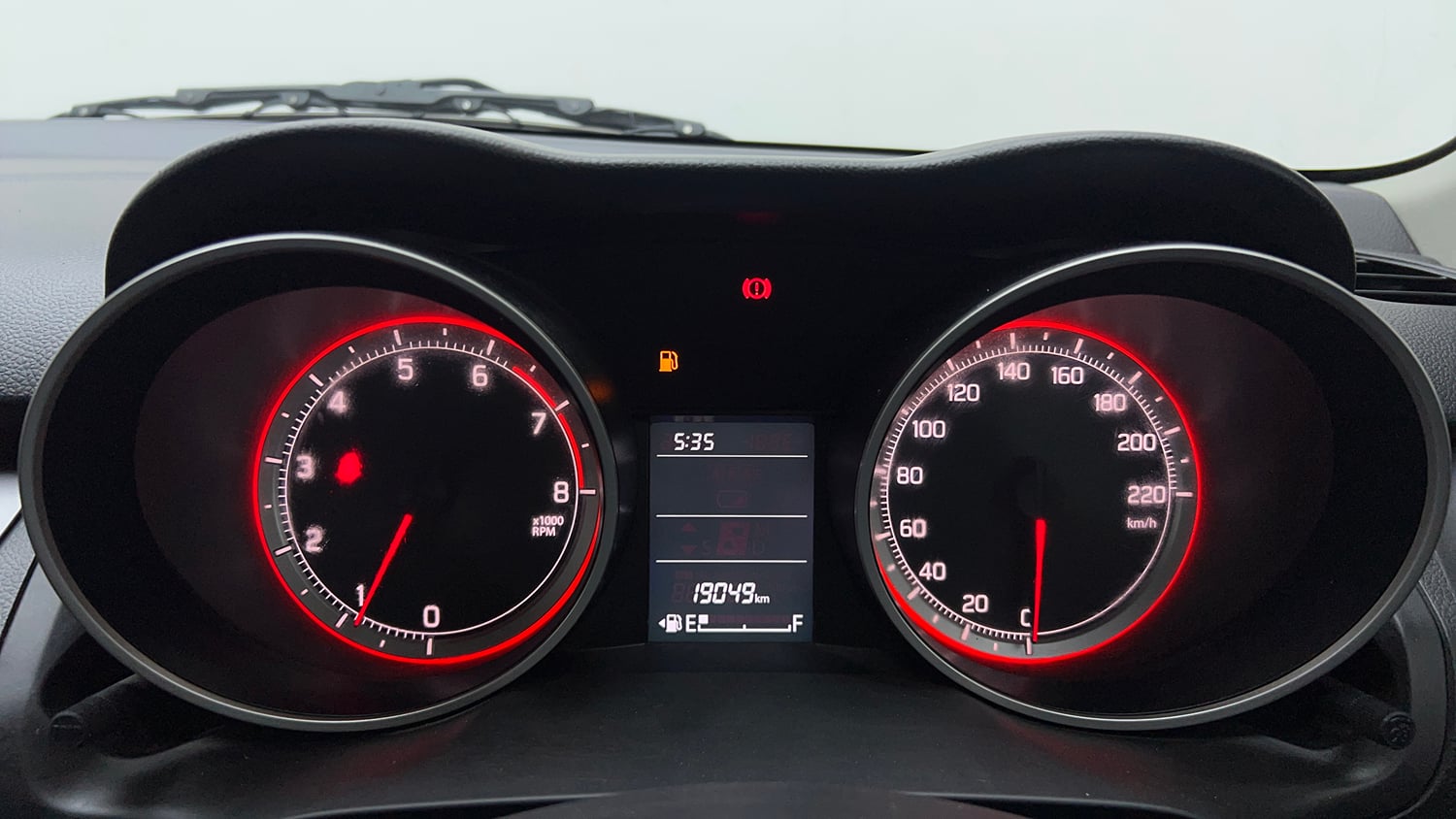 Used 2022 Maruti Suzuki Swift VXi Petrol Manual interior CLUSTERMETER VIEW