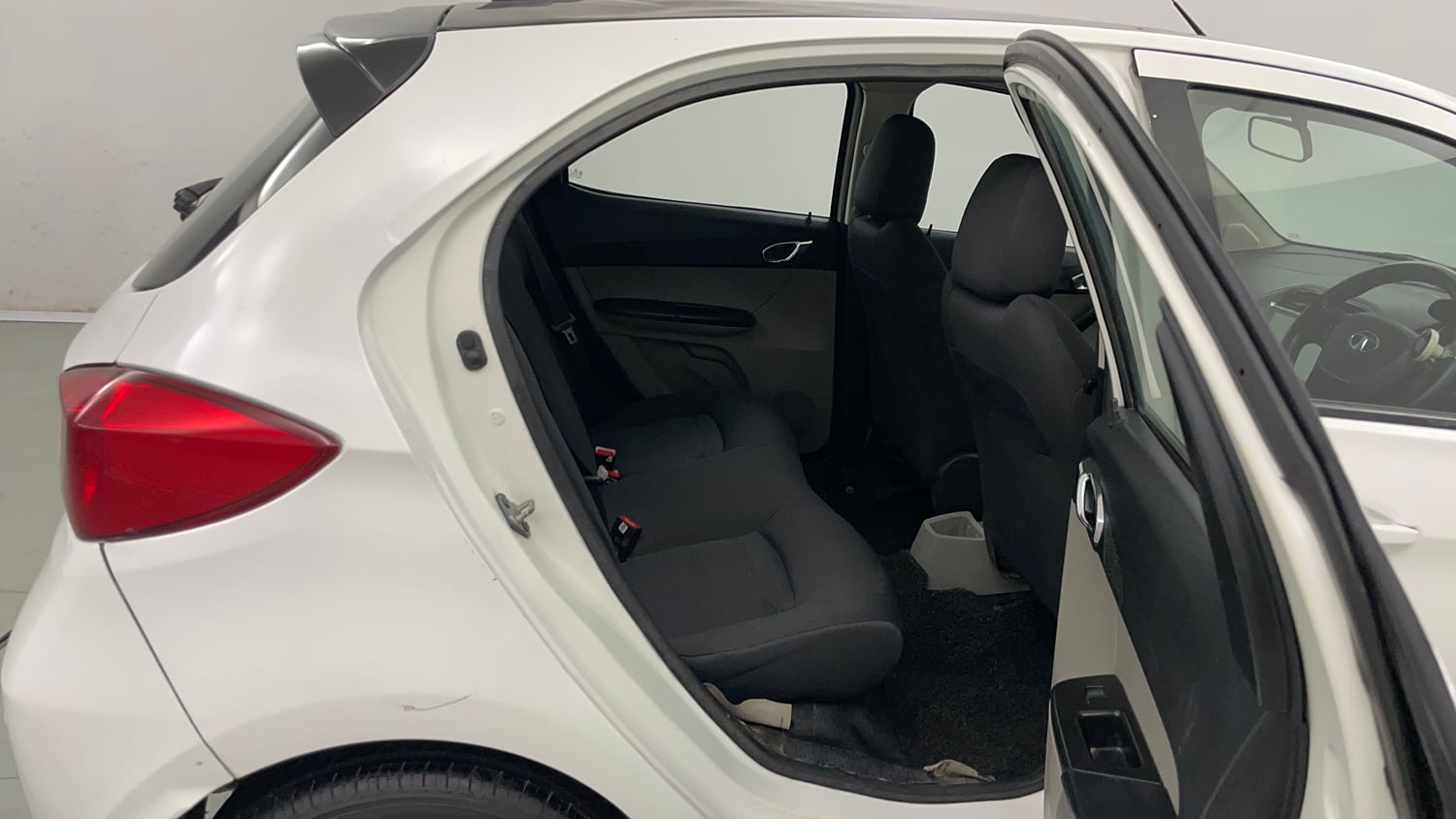 Used 2019 Tata Tiago Revotron XZ Plus Dual Tone Petrol Manual interior RIGHT SIDE REAR DOOR CABIN VIEW