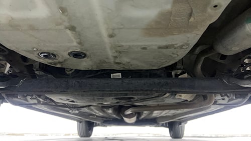 Used 2021 Maruti Suzuki Wagon R VXi 1.2 Petrol Manual extra REAR UNDERBODY VIEW (TAKEN FROM REAR)