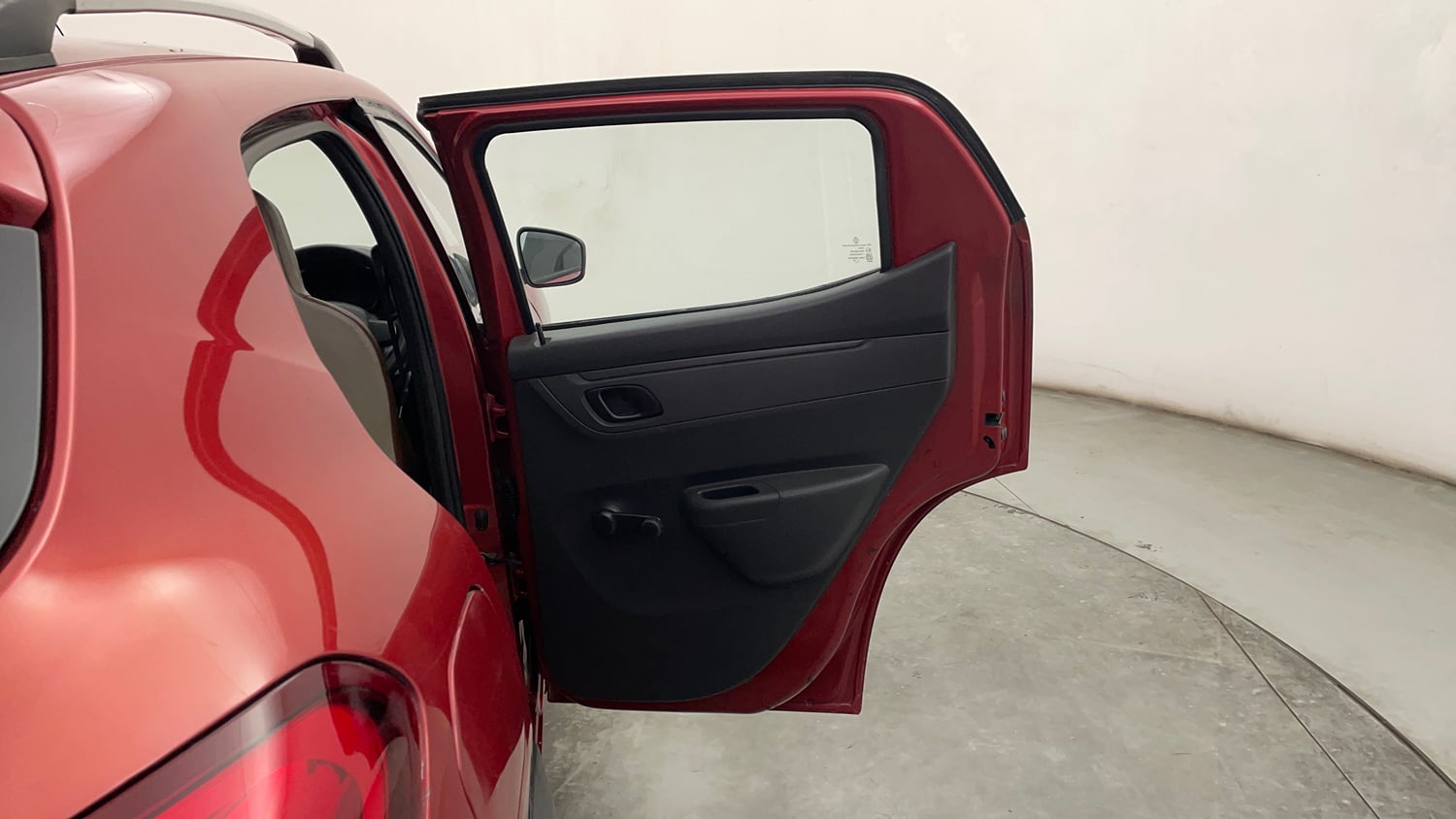 Used 2016 Renault Kwid RXT Petrol Manual interior RIGHT REAR DOOR OPEN VIEW