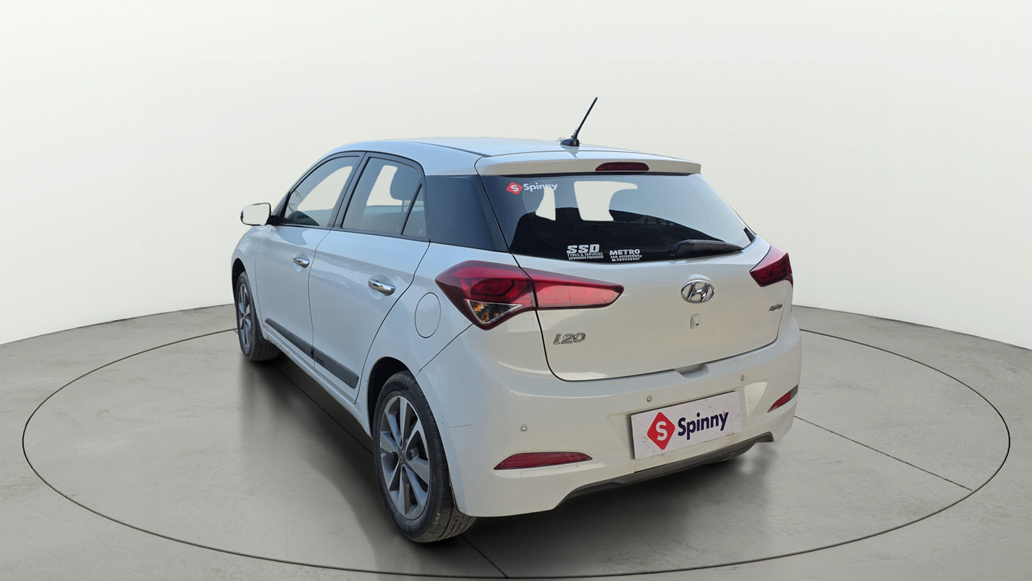 Used 2017 Hyundai Elite i20 Asta 1.2 (O) Petrol Manual exterior LEFT REAR CORNER VIEW