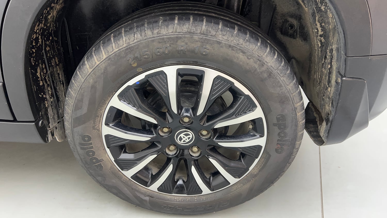 Used 2021 Toyota Urban Cruiser Premium Grade MT Petrol Manual tyres LEFT REAR TYRE RIM VIEW