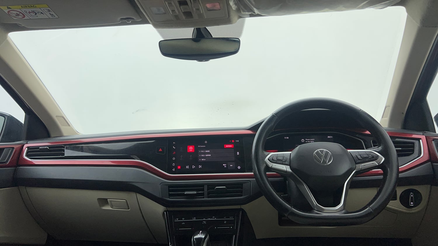 Used 2022 Volkswagen Virtus GT Plus 1.5 TSI EVO DSG Petrol Automatic interior DASHBOARD VIEW