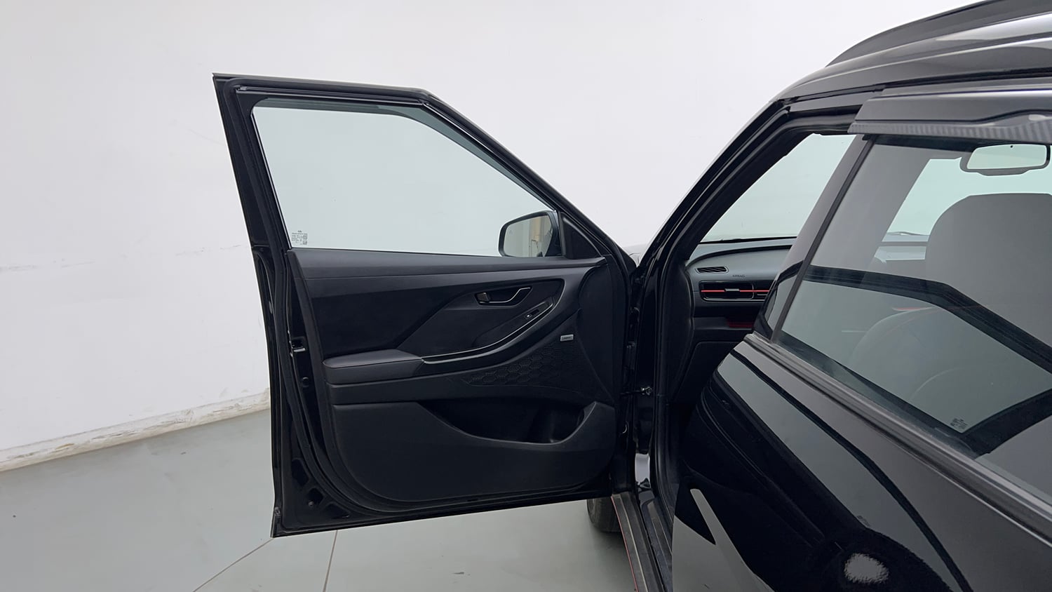 Used 2024 Hyundai Creta N-Line N10 1.5 Turbo DCT Petrol Automatic interior LEFT FRONT DOOR OPEN VIEW