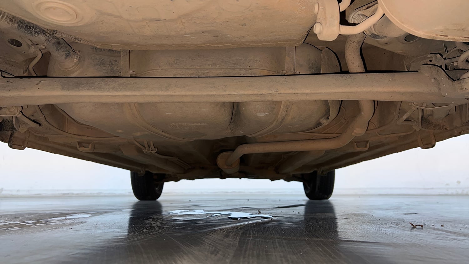 Used 2018 Maruti Suzuki Celerio VXi CNG Cng Manual extra REAR UNDERBODY VIEW (TAKEN FROM REAR)