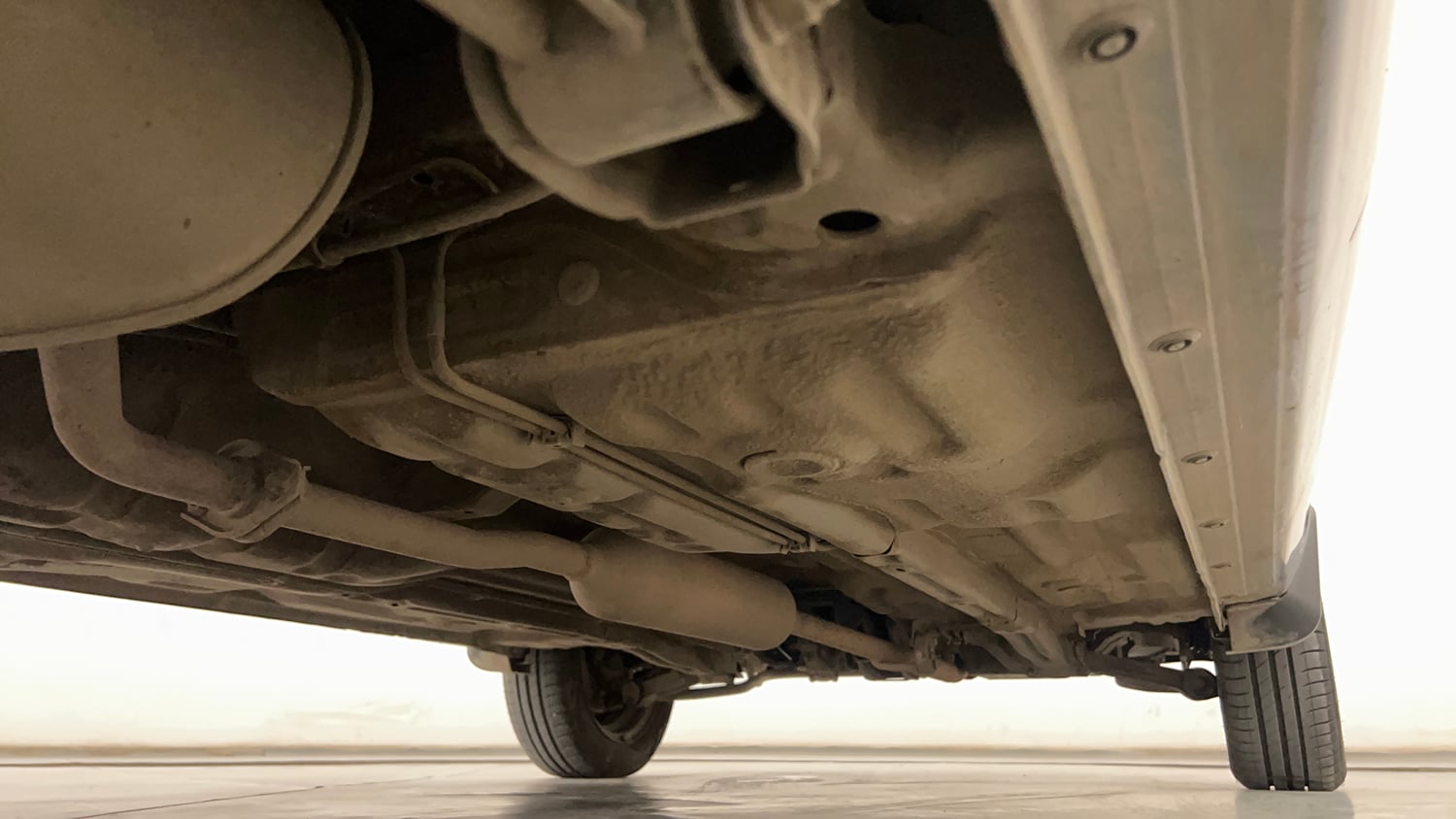 Used 2015 Maruti Suzuki Alto K10 VXi Petrol Manual extra REAR RIGHT UNDERBODY VIEW