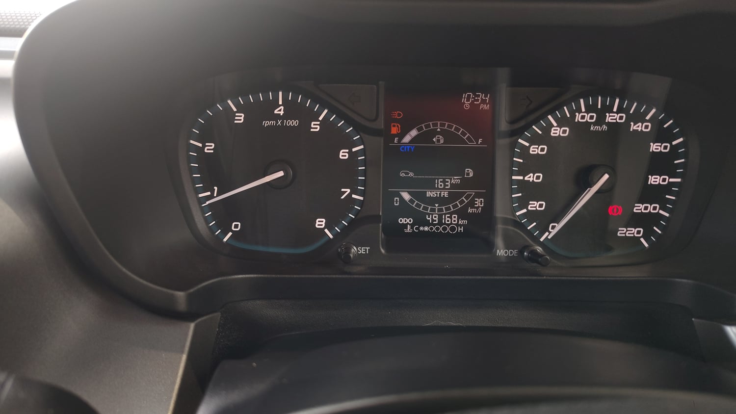 Used 2020 Tata Altroz XT Petrol Petrol Manual interior CLUSTERMETER VIEW