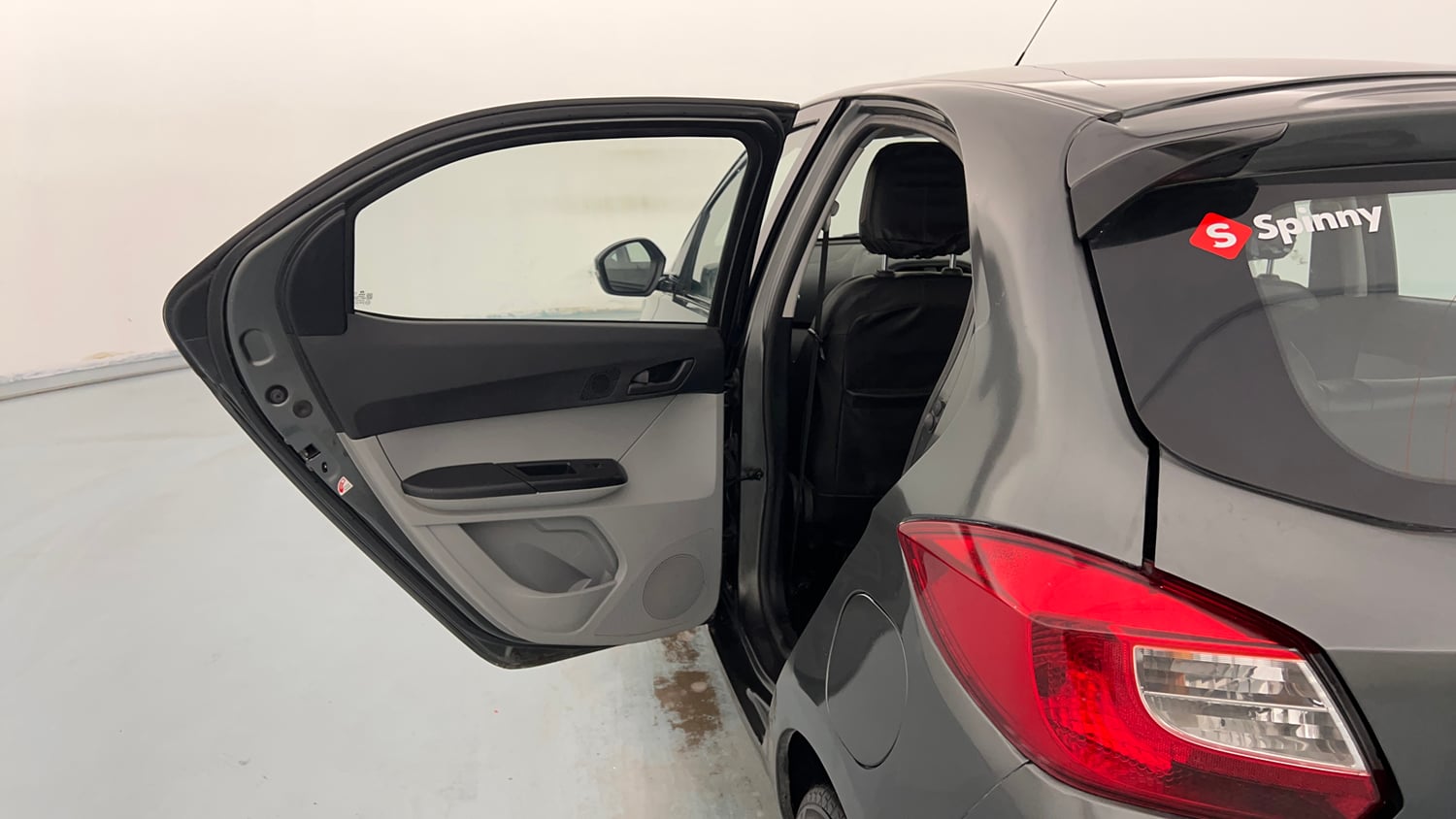 Used 2021 Tata Tiago XZ Petrol Manual interior LEFT REAR DOOR OPEN VIEW
