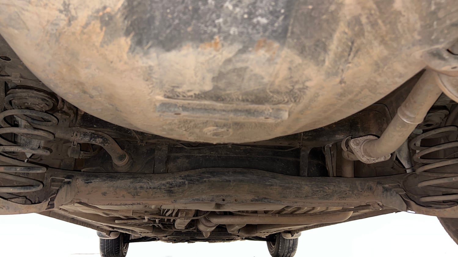 Used 2013 Honda Amaze 1.5 S i-DTEC Diesel Manual extra REAR UNDERBODY VIEW (TAKEN FROM REAR)
