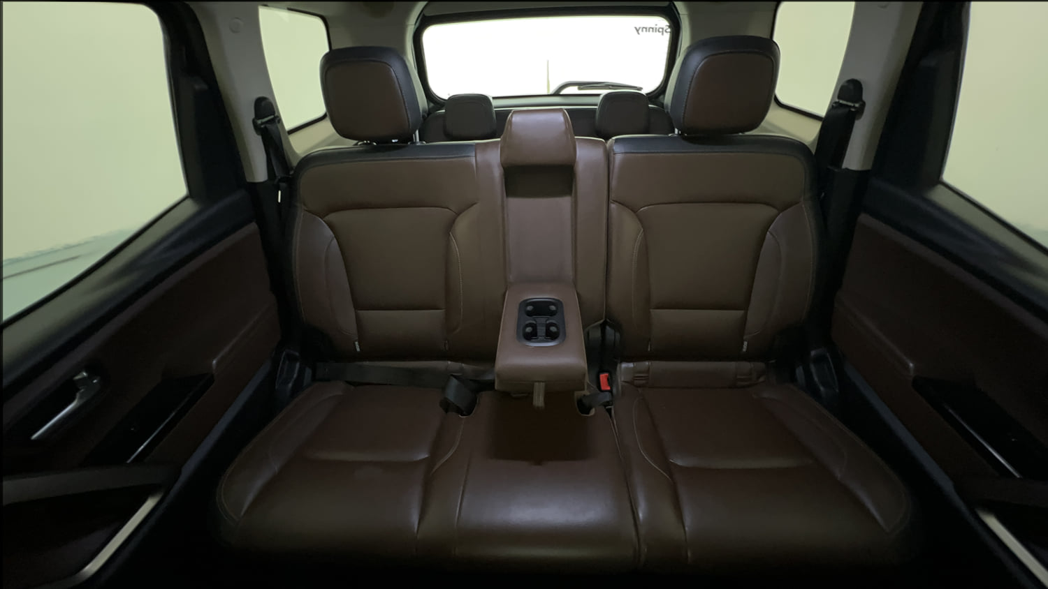 Used 2022 Mahindra Scorpio N Z8 L Petrol AT 7 STR Petrol Automatic interior REAR SEAT CONDITION VIEW