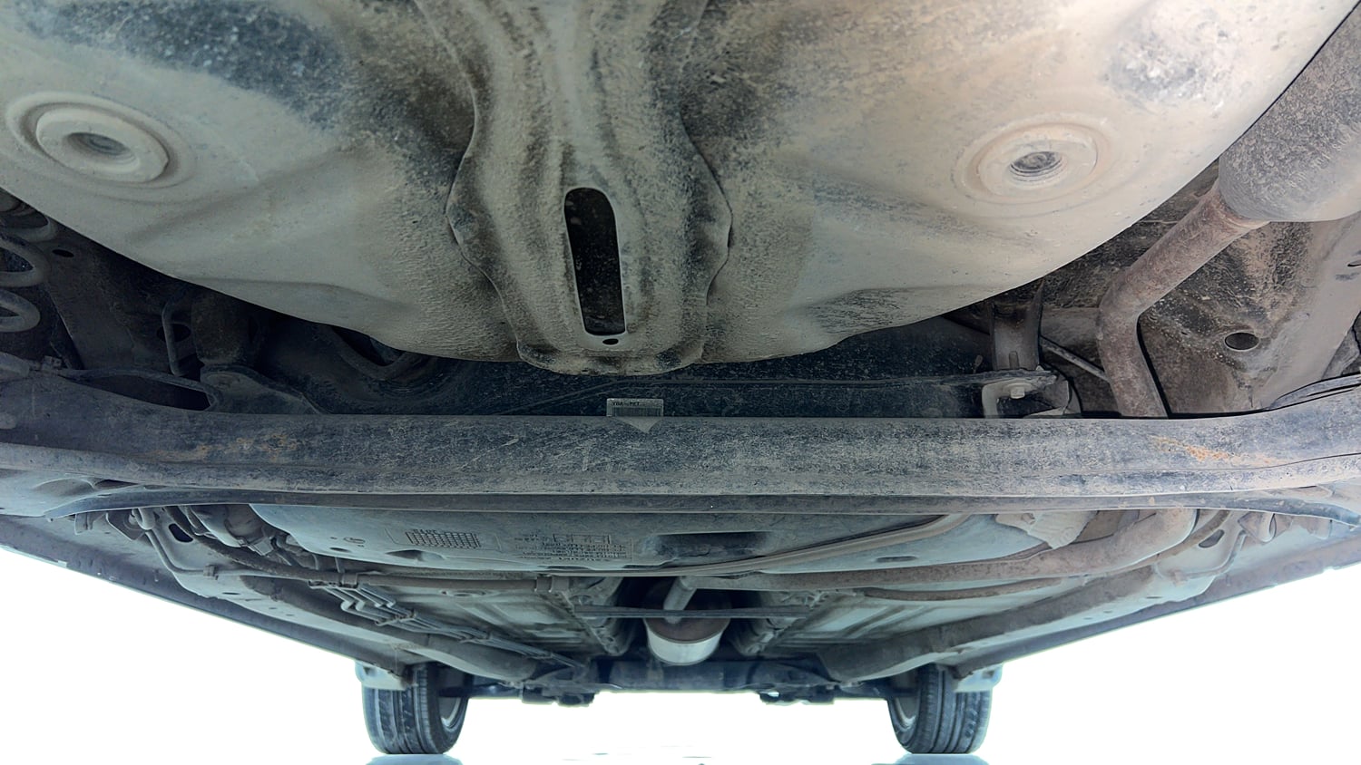 Used 2018 Maruti Suzuki Baleno Zeta 1.2 AT Petrol Automatic extra REAR UNDERBODY VIEW (TAKEN FROM REAR)
