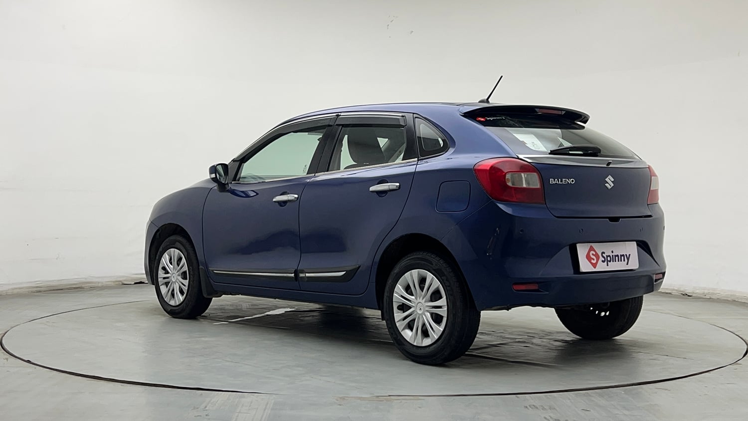 Used 2018 Maruti Suzuki Baleno Delta 1.2 Petrol Manual exterior LEFT REAR CORNER VIEW