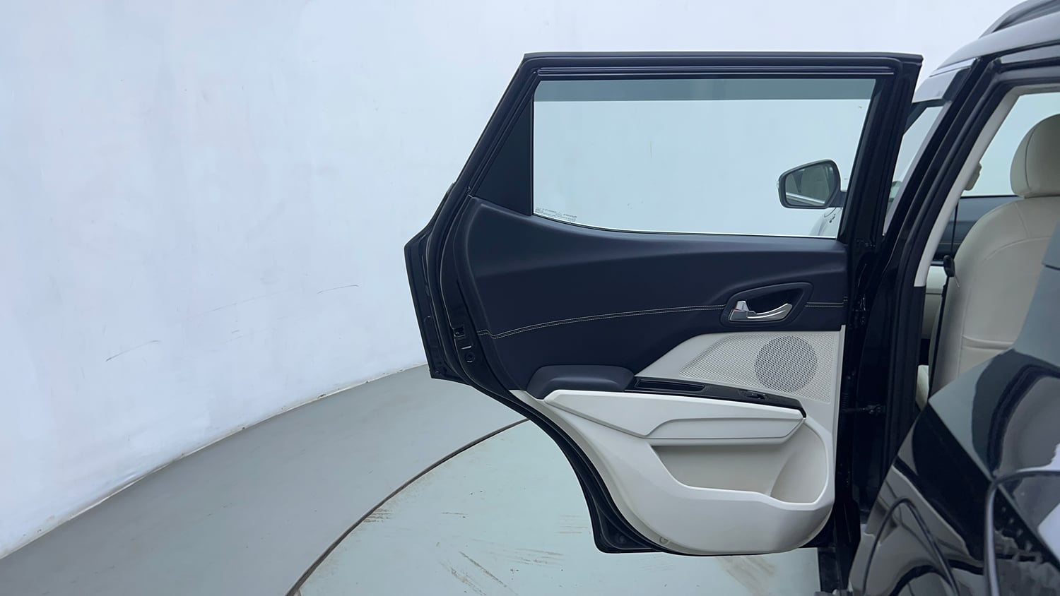 Used 2025 Mahindra XUV 3XO AX7 1.2 Petrol AT Petrol Automatic interior LEFT REAR DOOR OPEN VIEW